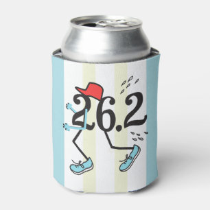 Funny Marathon 26.2 © Gift for Runner Can Cooler
