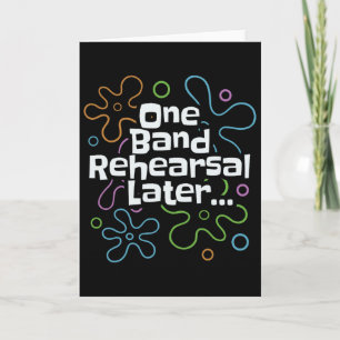 Funny Marching Bynd Director Music Teacher Card