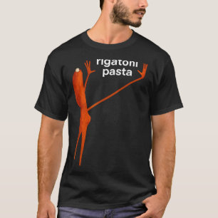 Funny Marcus The Worm Rigatoni Pasta Viral Meme T-Shirt