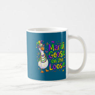 Funny Mardi Goose Loose Carnival Parade Coffee Mug