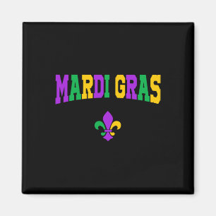 Funny Mardi Gras Carnival Costume For Men And Wome Magnet