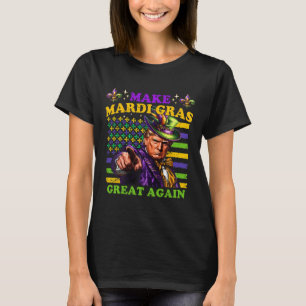 Funny Mardi Gras Donald Trump Mardi Gras American T-Shirt
