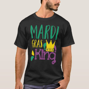 Funny Mardi Gras King Parade Party Masquerade New T-Shirt