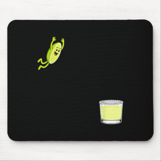 Funny Marg Dive Cartoon Minimalist Tail Art Mouse Pad