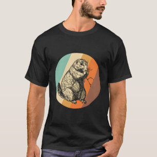 Funny Marmot Vintage Retro Marmot T-Shirt