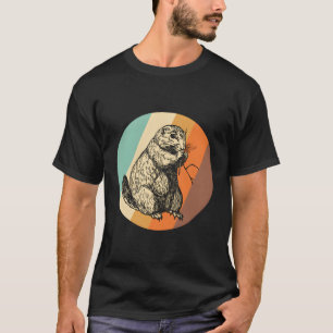 Funny Marmot Vintage Retro Marmot T-Shirt