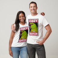 Funny Maroon Fronted Parrot - Bird Art