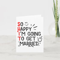 Funny Marriage Gift Hilarious Groom Bride Wedding 