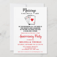 Funny Marriage Humour Anniversary Party 