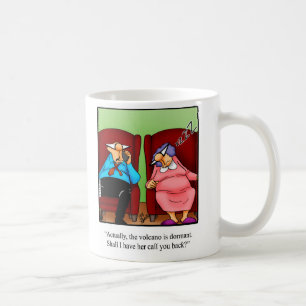 Funny Marriage Humour "Dormant Volcano" Mug