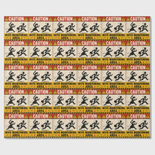 Funny Marriage Joke Wrapping Paper