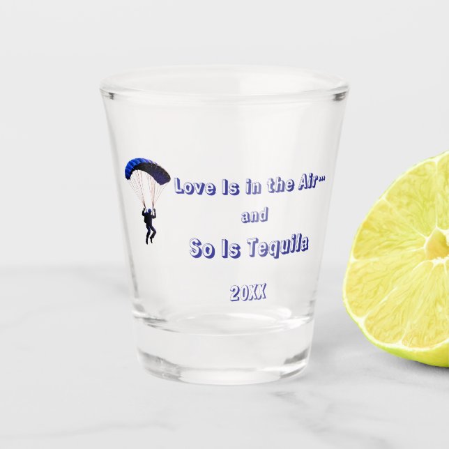 Funny Marriage Quote Bachelor Party  Shot Glass (Front)