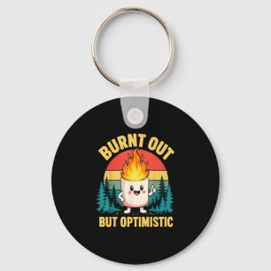 Funny marshmallow key ring