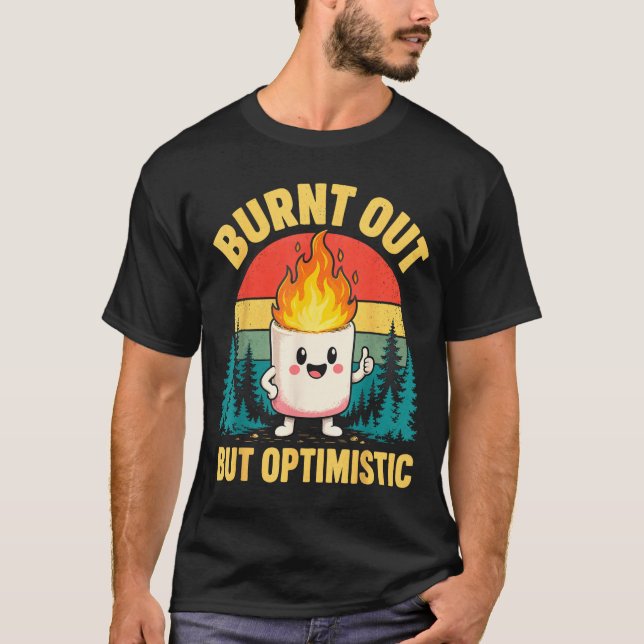 Funny marshmallow  T-Shirt (Front)