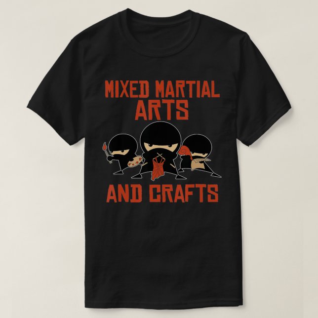 Funny Martial Arts Crafts BJJ Karate Kung fu Gift  T-Shirt (Design Front)