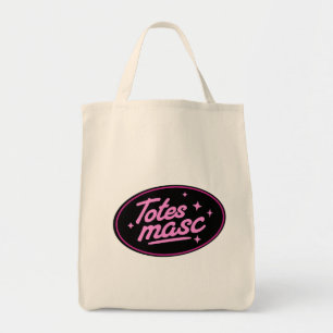 Funny Masc Tote Bag Silly LGBTQ Humour Gift