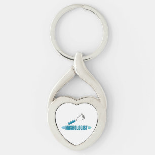 Funny Mashed Potato Key Ring