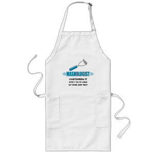 Funny Mashed Potato Long Apron
