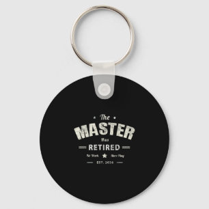 Funny Master Has Retired 2026 Dad Cruise Father Tr Key Ring