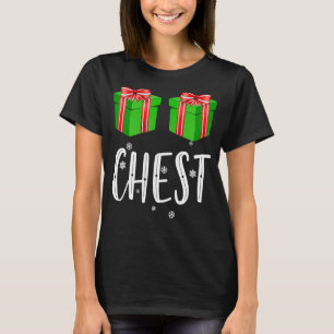 Funny Matching Chestnuts Christmas Xmas Holiday, C T-Shirt