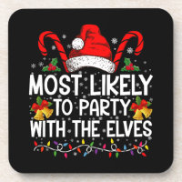 Funny Matching Christmas Most Likely To Party 