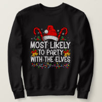 Funny Matching Christmas Most Likely To Party 
