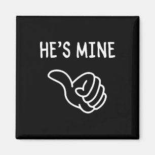 Funny Matching Couple Romantic Love Valentine Humo Magnet