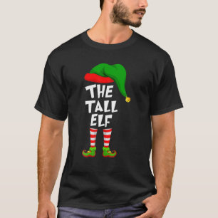 Funny Matching Family Christmas The Tall Elf T-Shirt