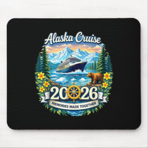 Funny Matching Family Friends and Group Alaska Mouse Pad