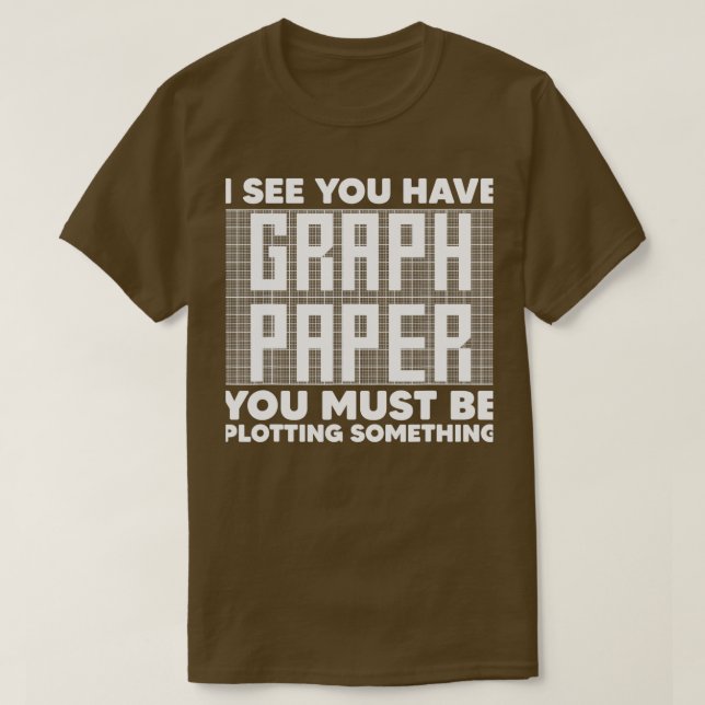 Funny Math Art For Men Women Mathematics Student M T-Shirt (Design Front)