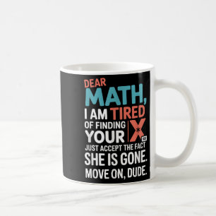 Funny Math Design For Boys Girls Math Teachers Men Coffee Mug