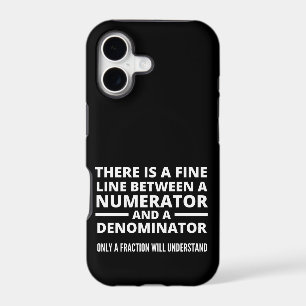 Funny Math FINE LINE NUMERATOR DENOMINATOR