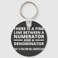 Funny Math FINE LINE NUMERATOR DENOMINATOR
