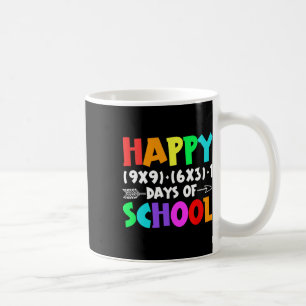 Funny Math Formula 100 Days Of School Boy Girl Tea Coffee Mug