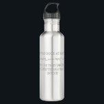 funny math formula joke 710 ml water bottle<br><div class="desc">I was good at math before they decided to mix the alphabet into it. Formula version. Funny math,  mathematic quote. For nerds,  geeks,  birthday and mathematicians.</div>