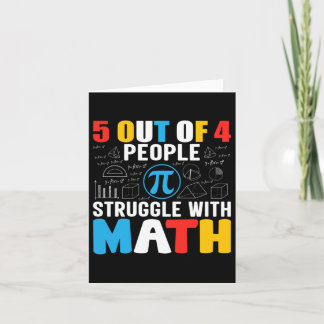 Funny Math Humour Card
