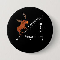 Funny Math Hypotemoose Geometry Moose Joke Pun