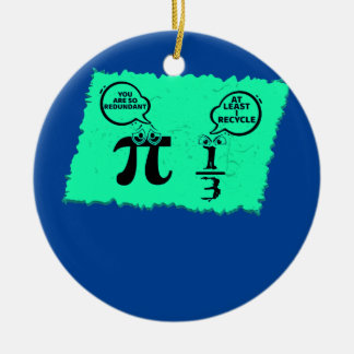 Funny Math Joke Mathematics Math Humour Student Ceramic Ornament