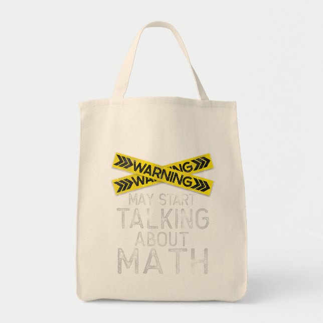  Funny Math Lover Math Humour Sarcastic Math Nerdy Tote Bag (Front)
