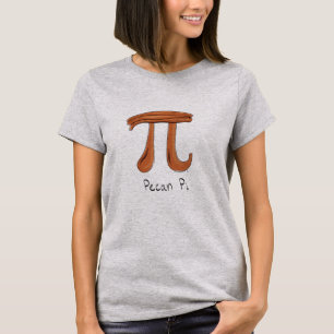 Funny Math Pecan Pi Thanksgiving Fall T-Shirt