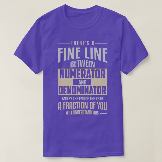 Funny Math T-Shirt (Design Front)
