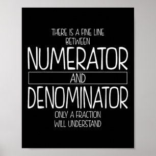 Funny Math Teacher Joke Men Women Fun Best Math Qu Poster