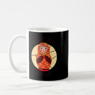 Funny Matryoshka Russian Nesting Dolls Coffee Mug