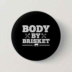 Funny Meat Grilling Art For Men Women Bbq Grill Me 6 Cm Round Badge