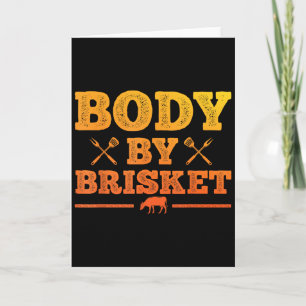 Funny Meat Grilling Art For Men Women Bbq Grill Me Card