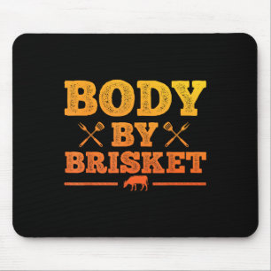 Funny Meat Grilling Art For Men Women Bbq Grill Me Mouse Pad
