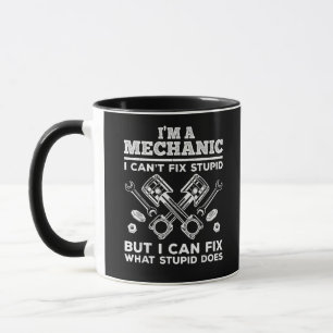 Funny Mechanic for Men Dad Car Auto Diesel Automob Mug