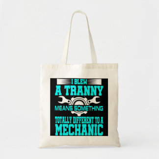 Funny Mechanic Gag Gift Offensive Humour Aircraft  Tote Bag