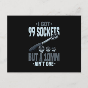 Funny Mechanic Gift For A Car Mechanic Enclosure Card