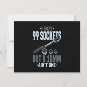 Funny Mechanic Gift For A Car Mechanic Holiday Card